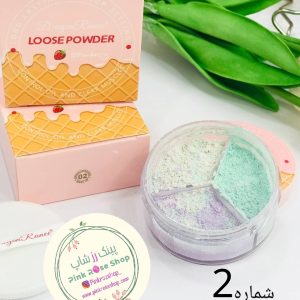 پودر فیکس رنگی طرح بستنی
