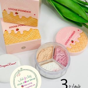 پودر فیکس رنگی طرح بستنی