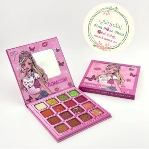 سایه چشم 16 رنگ طرح دختر رام کام