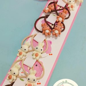 کش مو فانتزی دخترانه خرگوشی(کد04)