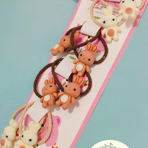 کش مو فانتزی دخترانه خرگوشی(کد04)