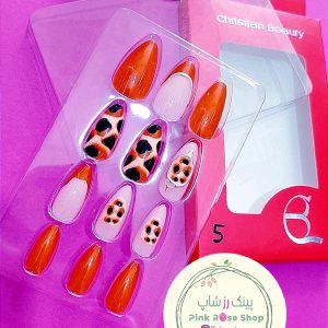 ناخن مصنوعی کاشتی D (طرح برجسته)